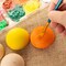 16 Pack 2" Unfinished Half Wooden Balls Split Natural Wood Beads for Craft Paint